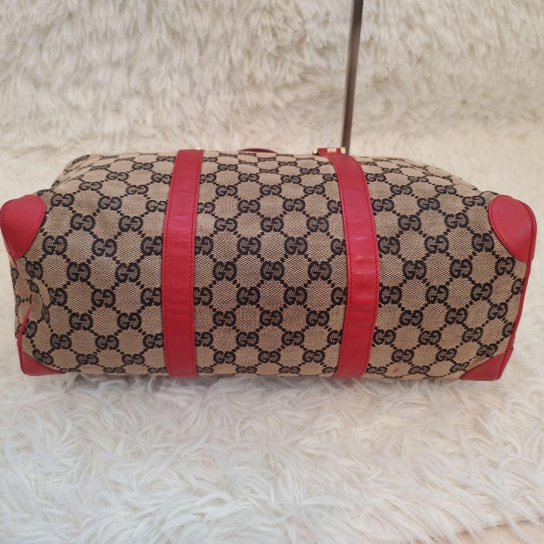 関税込み【GUCCI】GG キャンバス スモール ボストンバッグ ⭐良品⭐GUCCI GGキャンバス ミニボストンバッグ - メルカリ