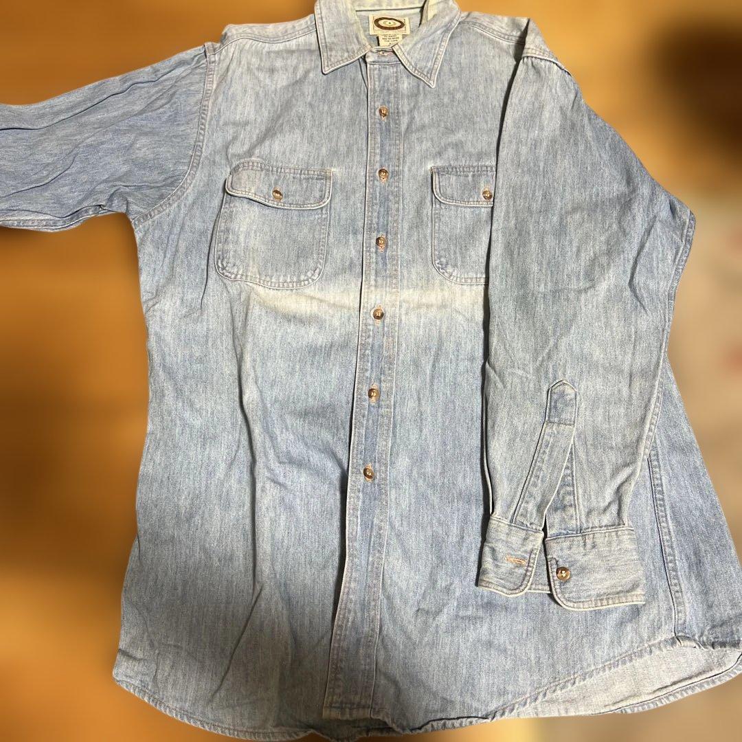 BANANA REPUBLIC 80 s デニムシャツXL(LL)・Banana Republic