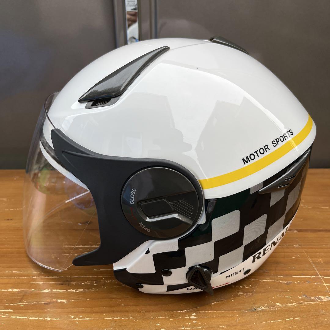 最終価格RENAULT ジェットヘルメットRN‐999WPSCマークあり