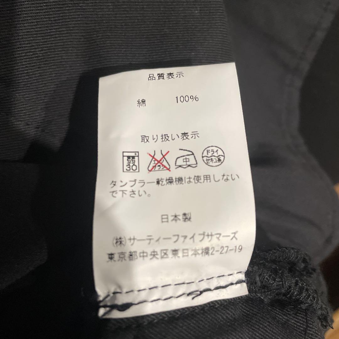 ANATOMICA アナトミカ ブラック モールスキン パンツ