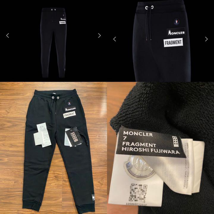 92448円購入　M モンクレール　フラグメント　レシート付属品完備　パンツ