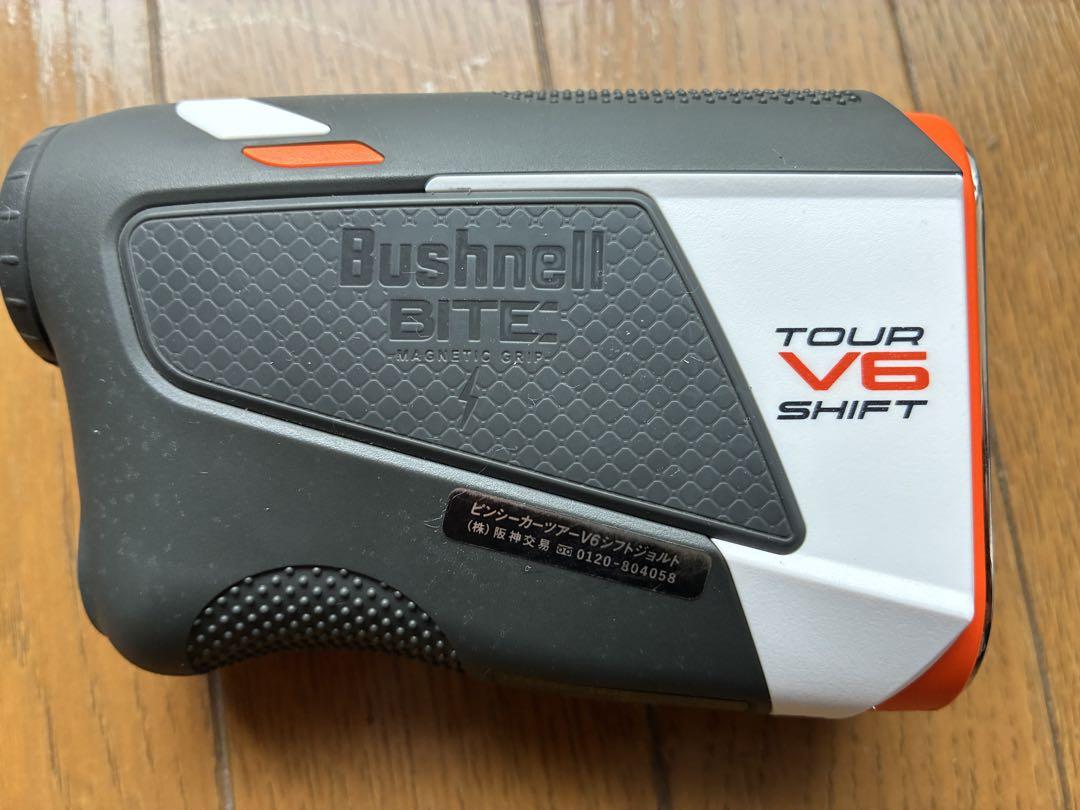 Bushnell Tour V6 Shift ゴルフ用距離計 専用ケース付き