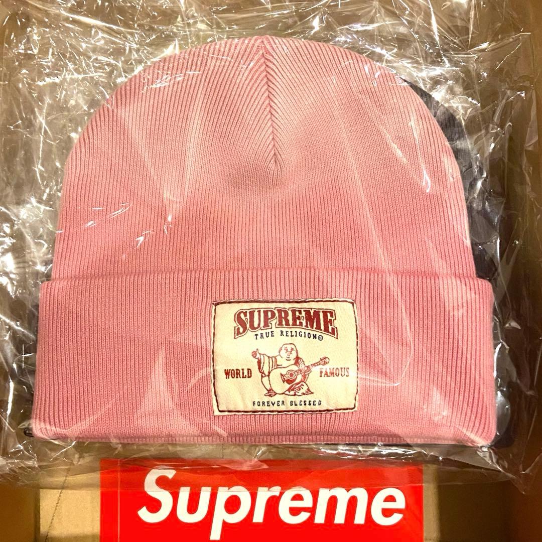 【新品Supreme 25FW True Religion Beanie ピンク 【新品Supreme 25FW True Religion Beanie ピンク
