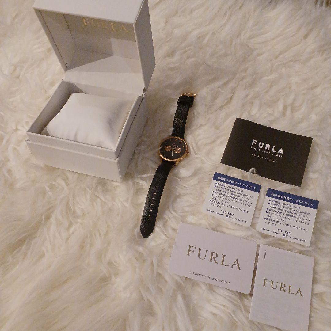 【美品】FURLA 腕時計 レディース 電池交換済