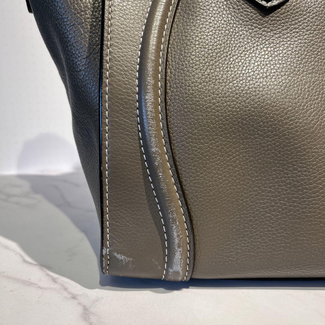 CELINE セリーヌ ラゲージ ミニ ハンドバッグ　スリ