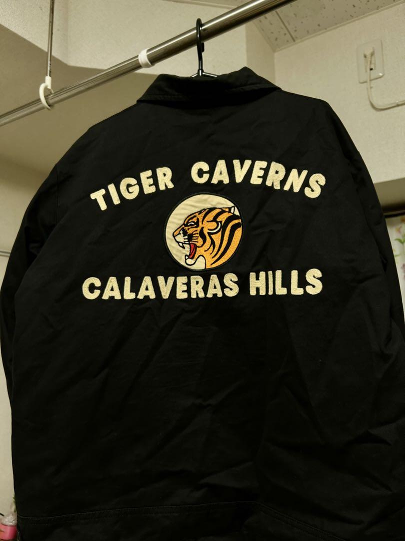 Backers TIGER CAVERNS ジャケット　ブラック　L ブルゾン Tiger Caverns ジャケット ブラック - メルカリ