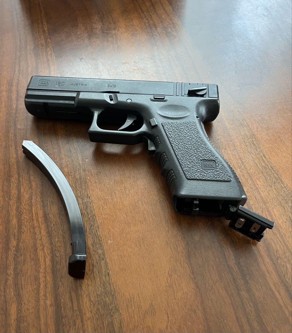 東京マルイ　カスタム品　グロック18C Glock 電動ブロ　金属ピニオンギア 東京マルイ カスタム品 グロック18C 金属ピニオン 墨入れ