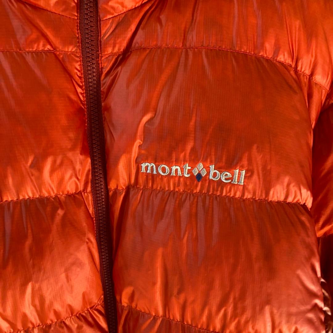 mont-bell アルパインダウンパーカ オレンジ ダウンジャケットLサイズ mont-bell アルパインダウンパーカ オレンジ ダウンジャケットLサイズ