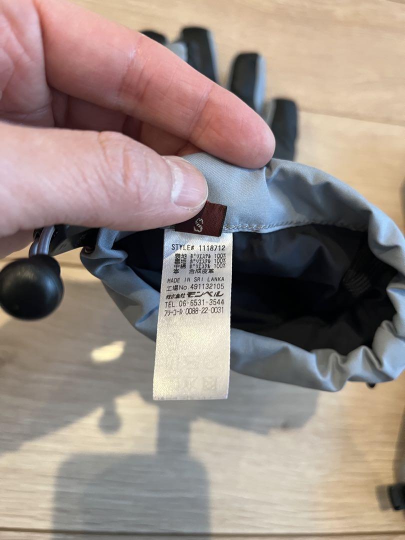 montbell パウダーグローブ　Women's女性用