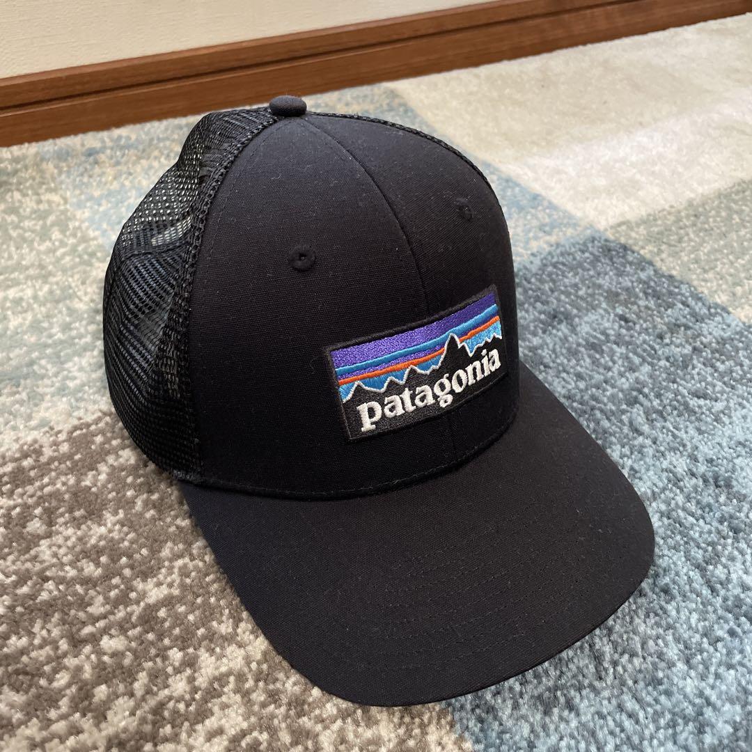 パタゴニア LOGO LOPRO TRUCKER HAT メッシュ キャップ黒
