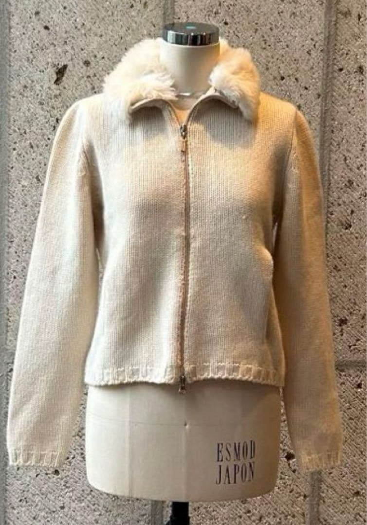 BRUNELLO CUCINELLI ブルネロクチネリ ジップアップニットS BRUNELLO CUCINELLI