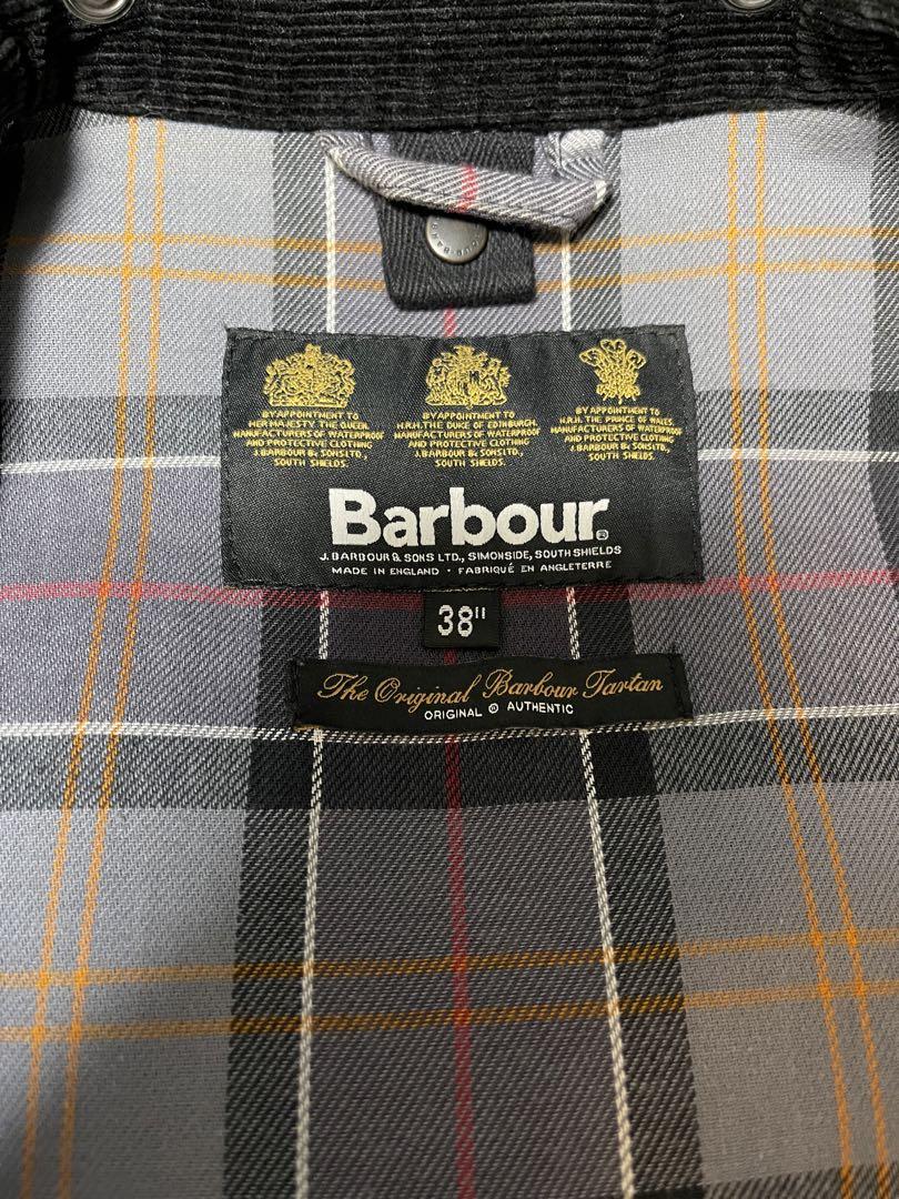 Barbour SL BORDER 38 ブラック