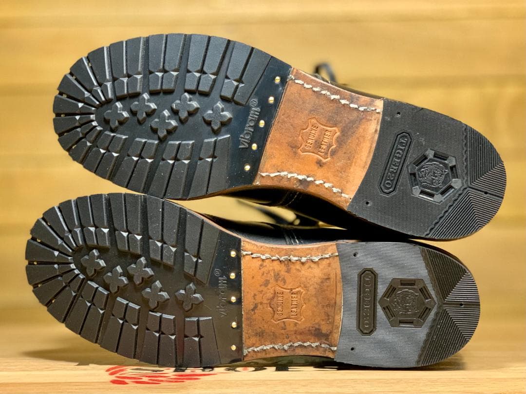 9015美品8D／08年レッドウィング黒ブーツベックマンブラックフェザーストーン 