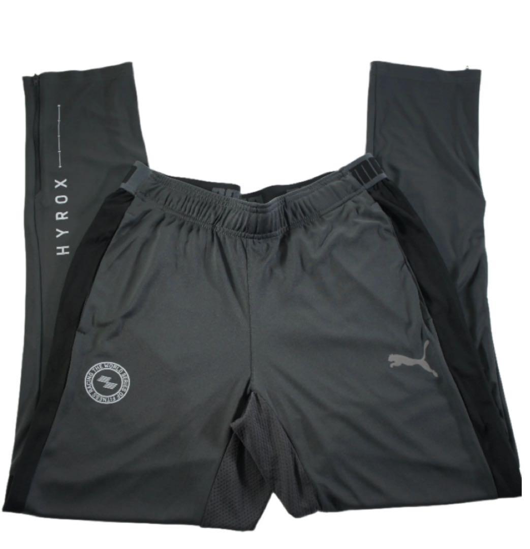PUMA HYROX グレー ジャージパンツ　Sサイズ