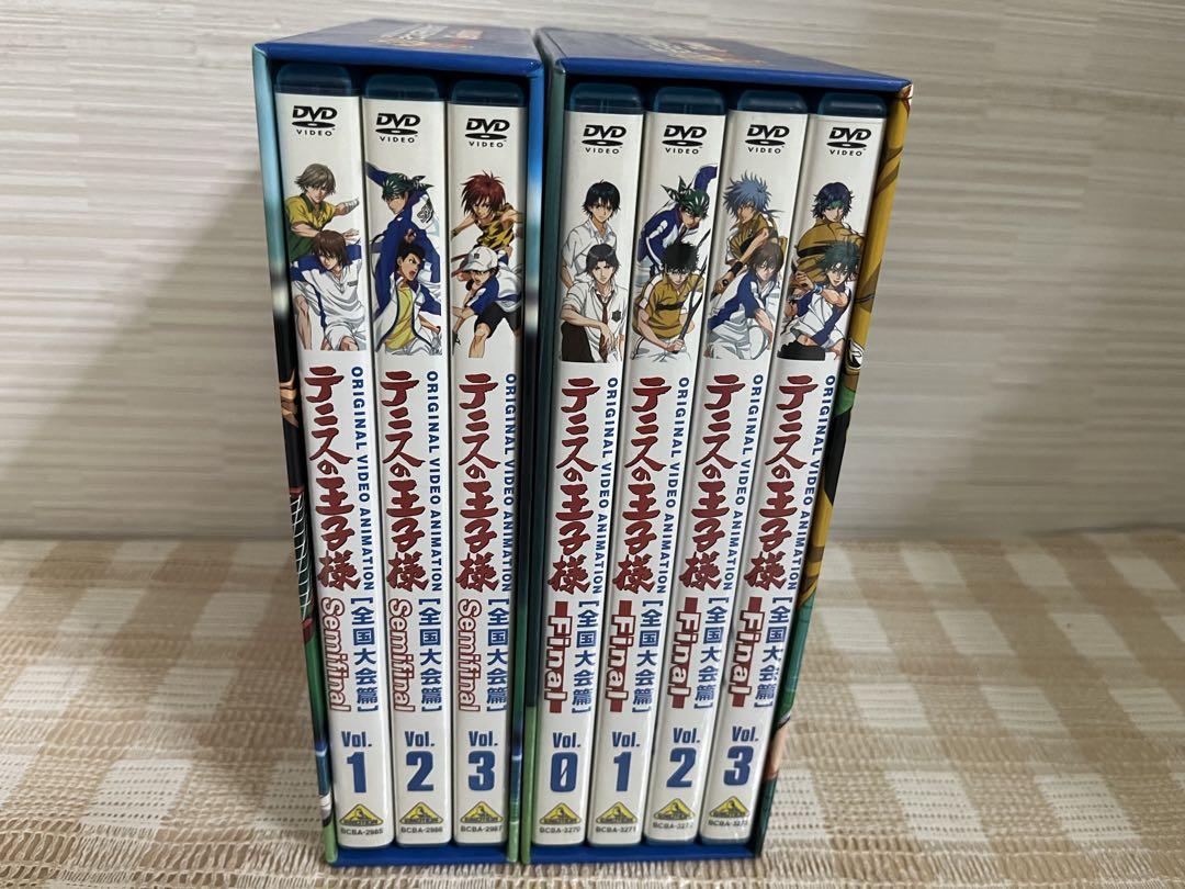 テニスの王子様 全国大会篇 Semifinal +final 全7巻セットDVD