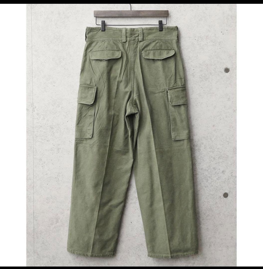 希少 USED フランス軍 M-47 カーゴパンツ 前期型 ミリタリーパンツ