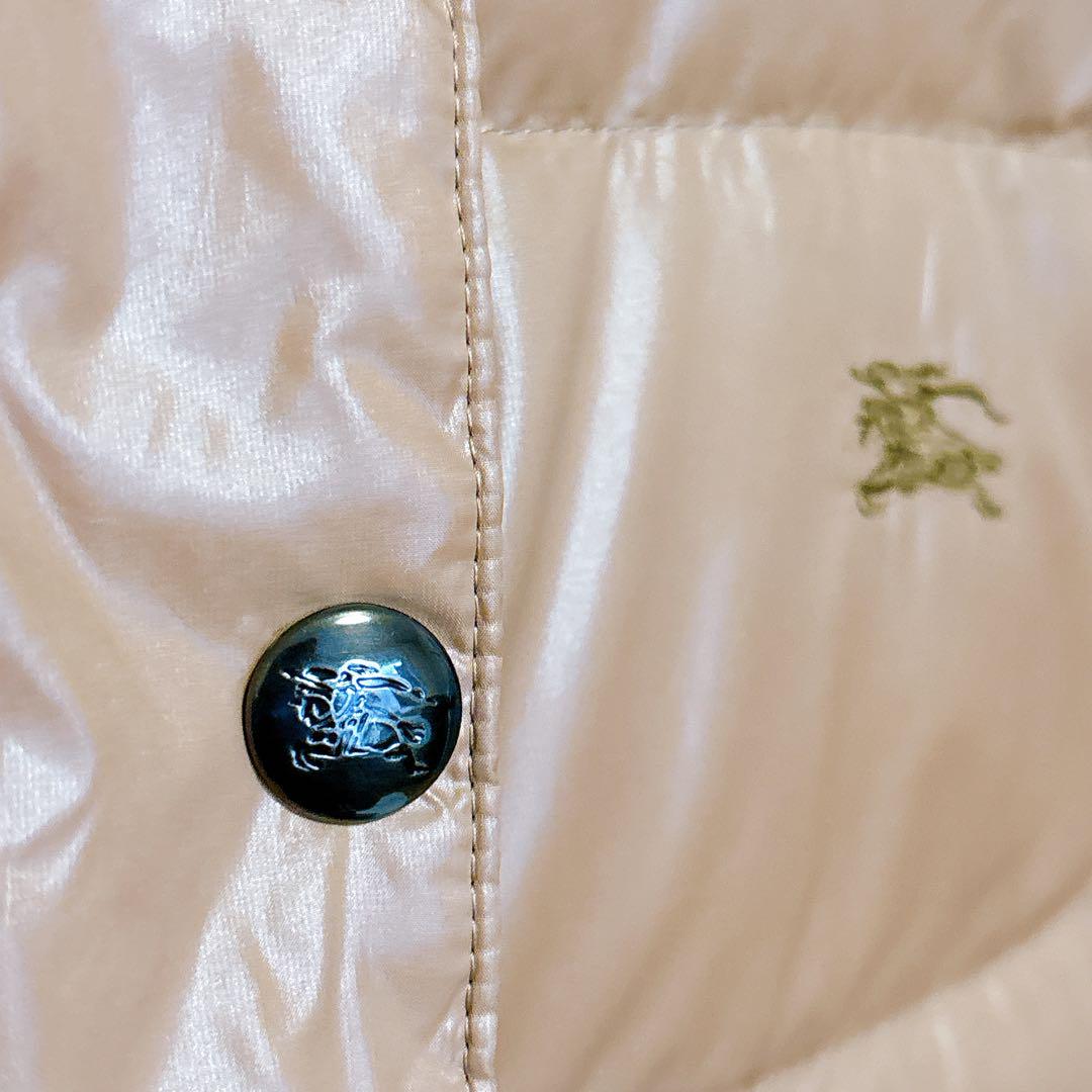 BURBERRY BLUE LABEL ダウンジャケット ファー付き