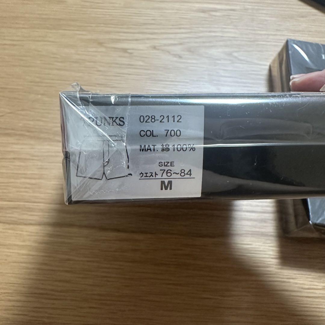 【未開封・新品】 バーバリー Burberry パンツ トランクス Mサイズ 2