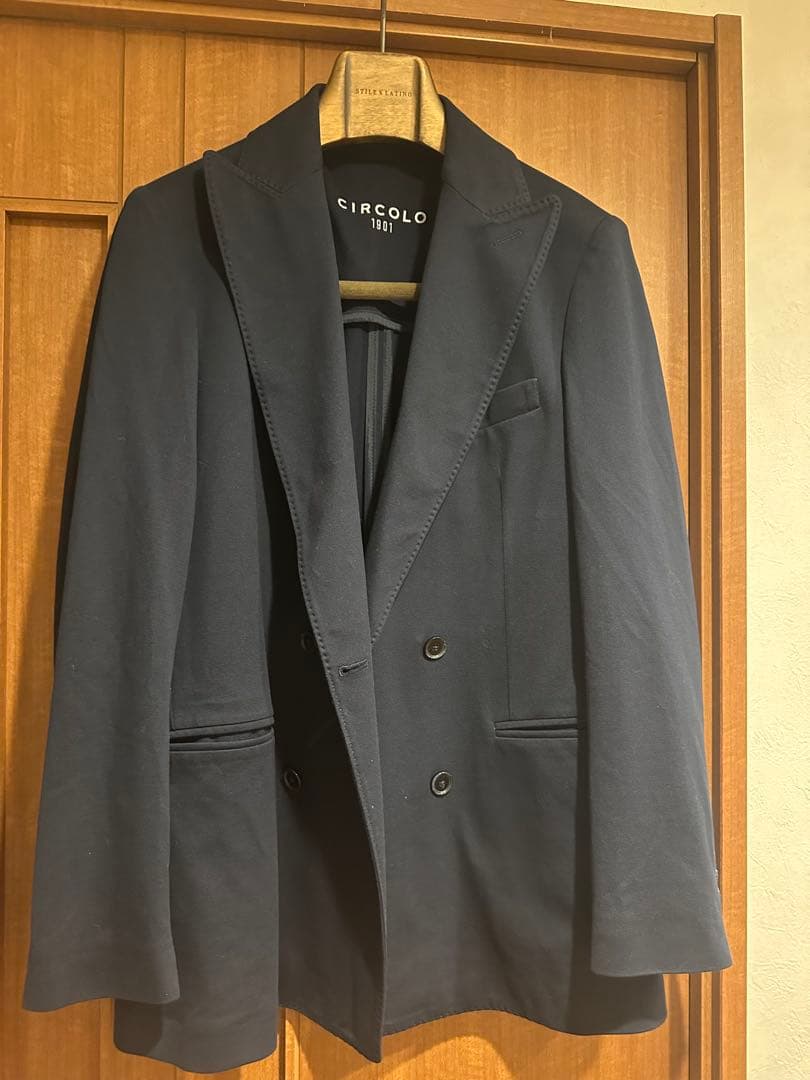 CIRCOLO 1911 ネイビー テーラードジャケット⭐️48⭐️ネイビー‼️_1