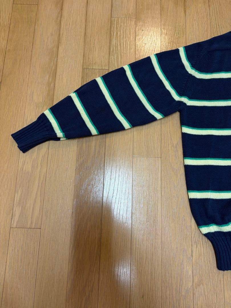 70s vintage Brooks Brothers ボーダーニット USA製