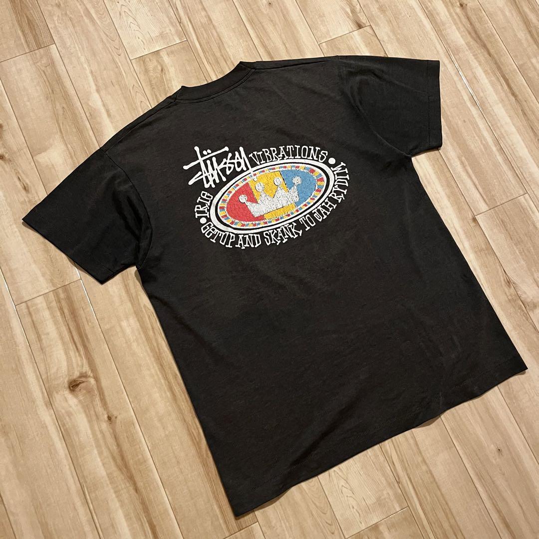 『最終値下げ』OLD STUSSY ポロシャツ　ステューシー　90s ブラウン 最終値下げ』OLD STUSSY ポロシャツ ステューシー 90s ブラウン