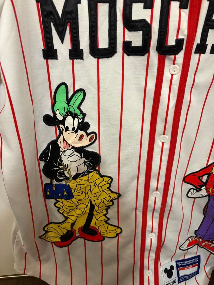 譲る MOSCHINO ベースボールシャツM MOSCHINO