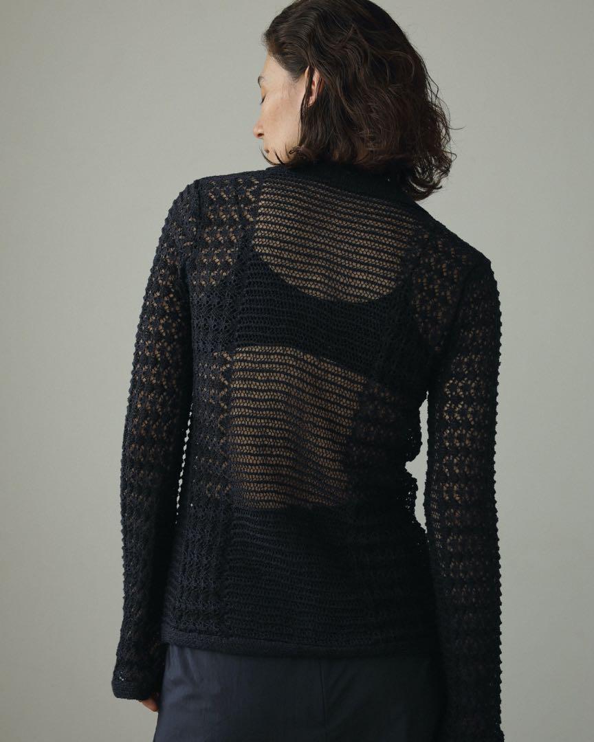 anuke アンヌーク Mix Knit Shirts