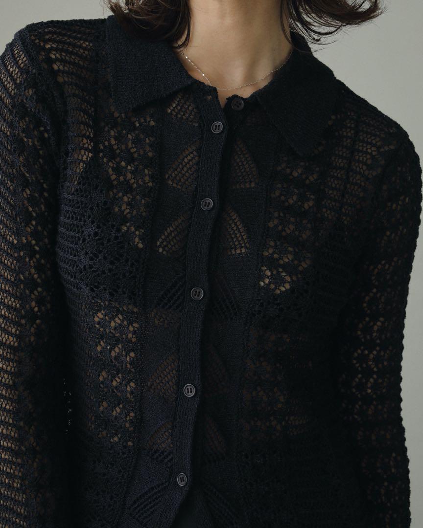 anuke アンヌーク Mix Knit Shirts