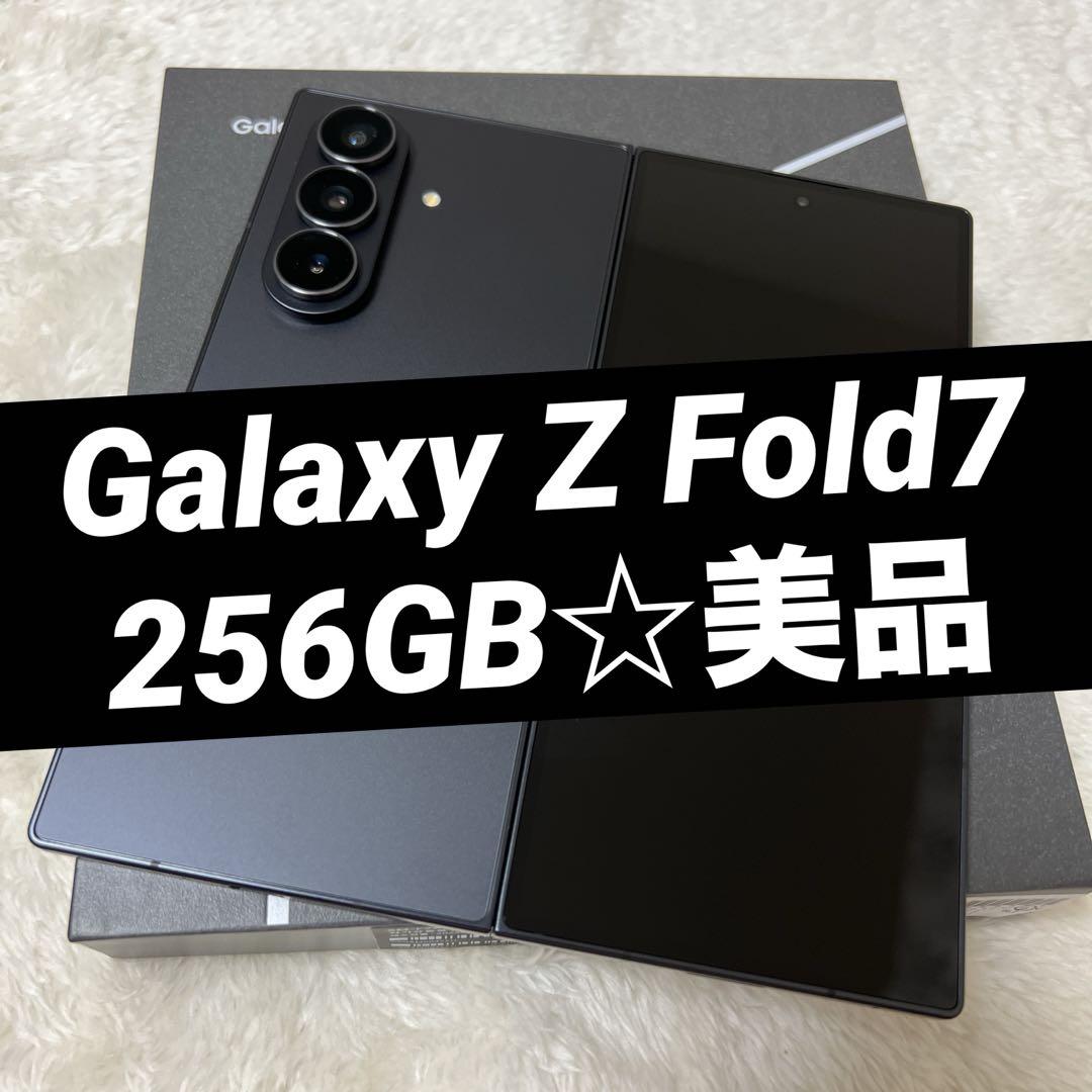 Galaxy Z Fold7 256GB ブラック 美品 f01