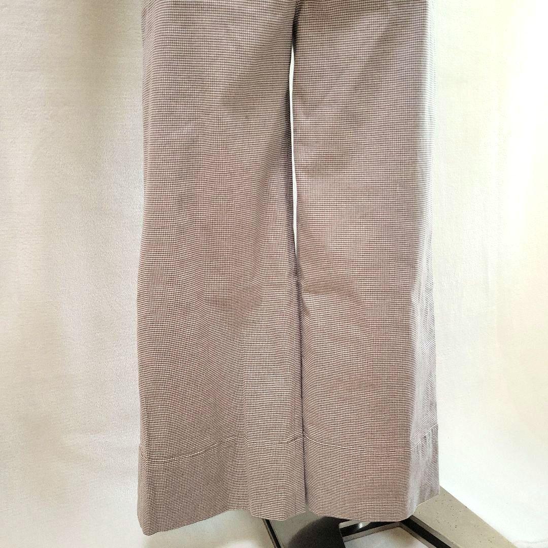 専用⭐GALERIE VIE コットンリネンストレッチセミワイドクロップドパンツ
