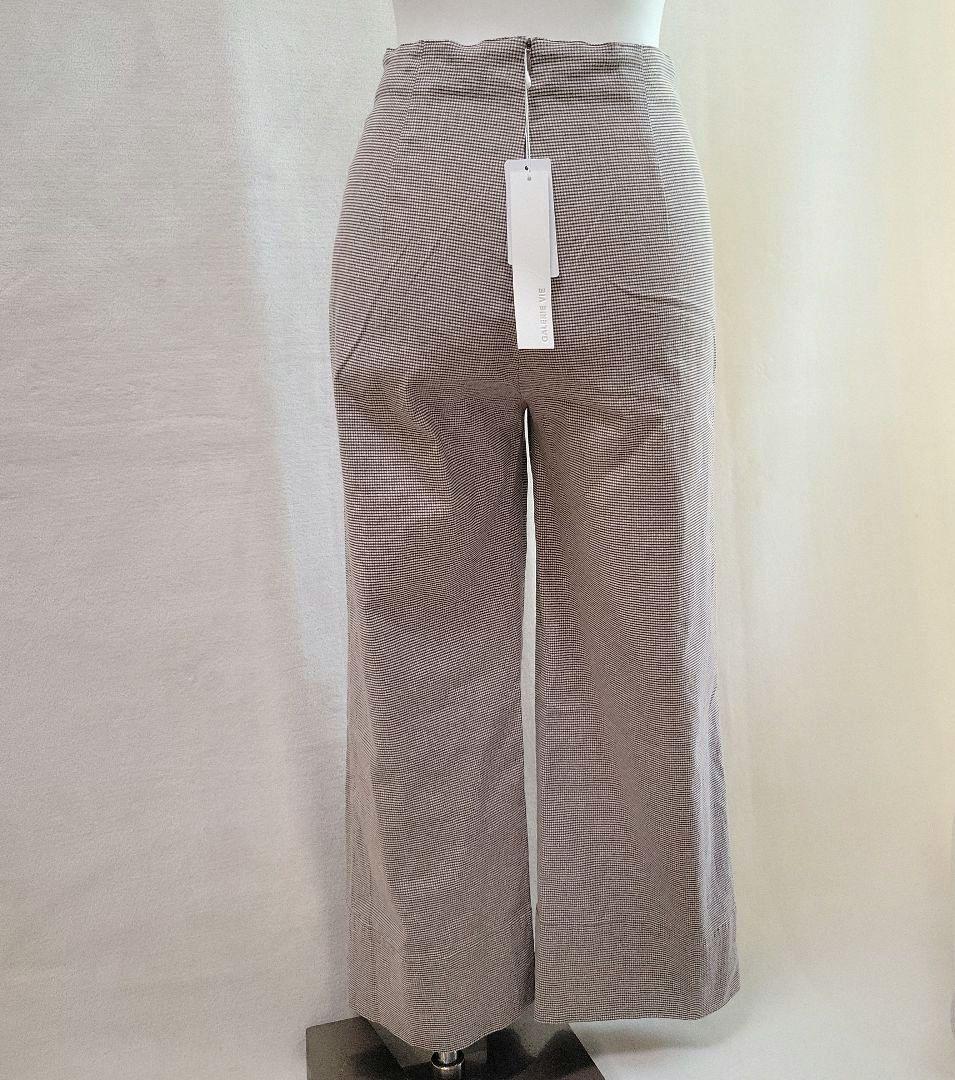 専用⭐GALERIE VIE コットンリネンストレッチセミワイドクロップドパンツ