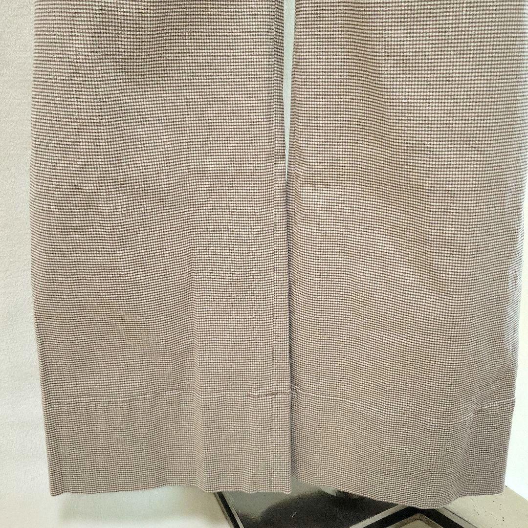 専用⭐GALERIE VIE コットンリネンストレッチセミワイドクロップドパンツ
