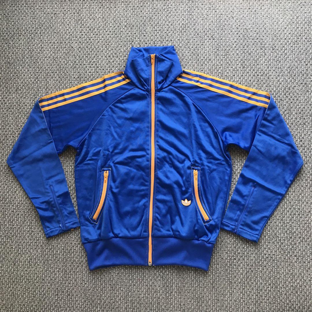 激レア　adidas　70s復刻　万国旗タグ　トラックジャケット　曲がりポケット adidas originals 70s復刻 曲がりポケット トラックジャケット