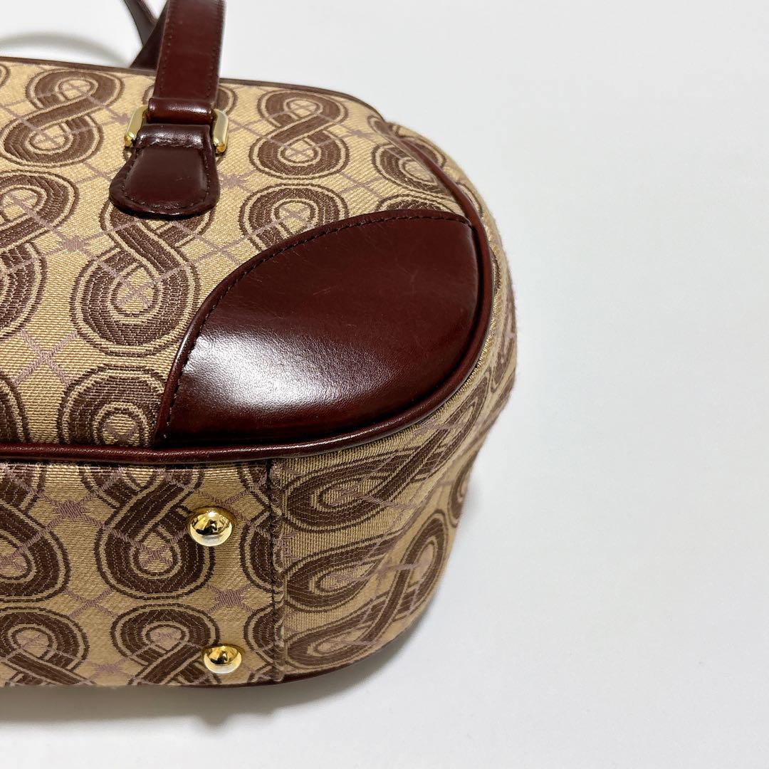 極美品 ANNA SUI ハンドバッグ フラップ ゴールド金具 e139