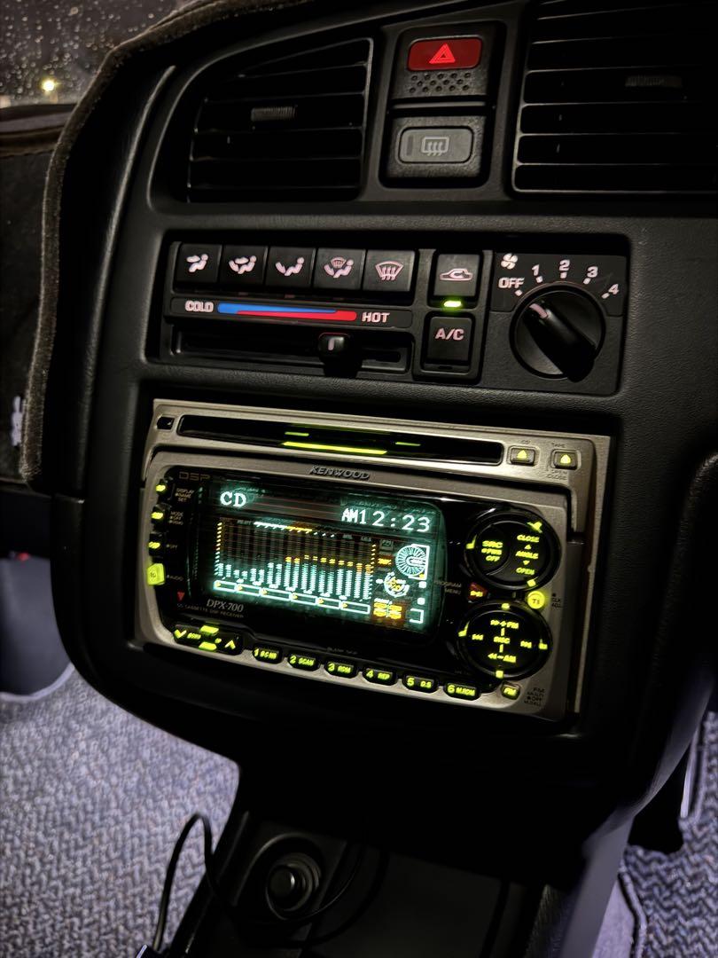 希少 KENWOOD DPX-700 カーオーディオセット