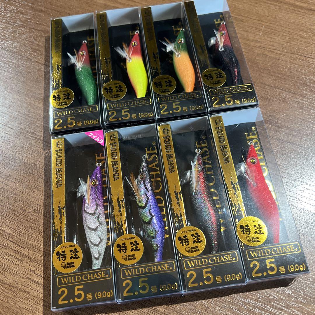 スクイッドマニア　ワイルドチェイス　2.5号　烏賊Style みかんちゃんカラー