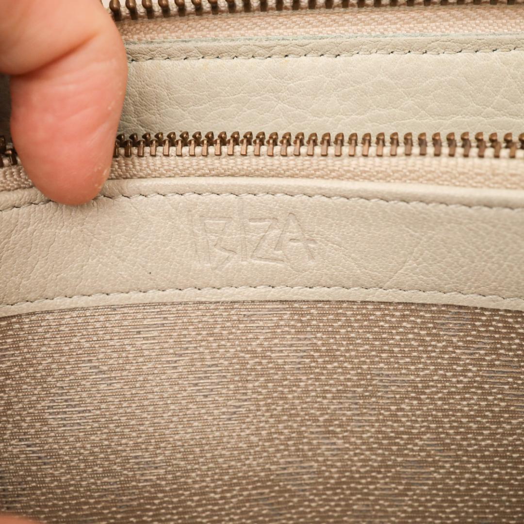 【美品】IBIZA 長財布 ホワイト ピンク クロコダイル