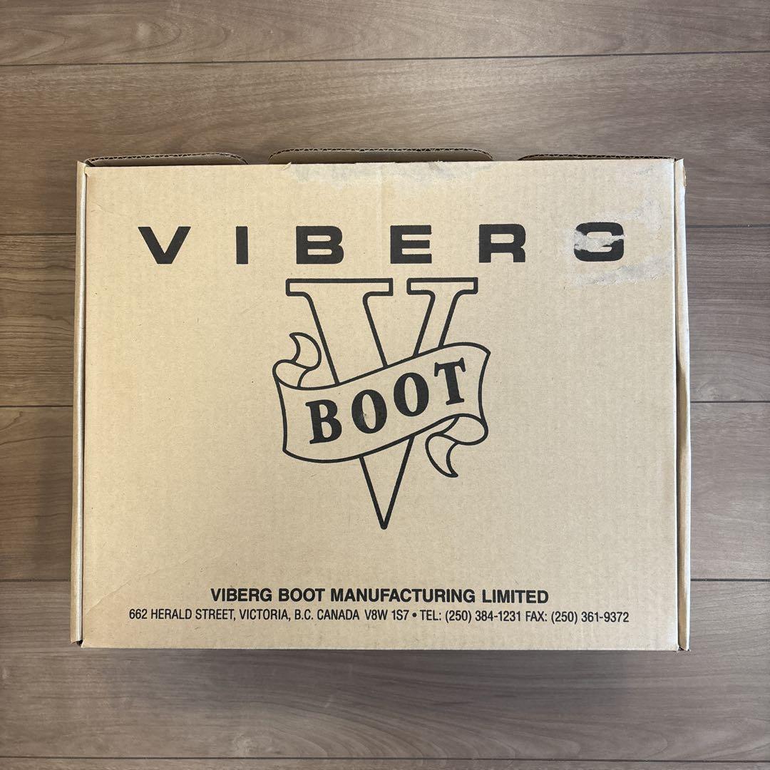ヴァイバー【VIBERG】茶 オックスフォードワークブーツ SIZE\"7.0\"