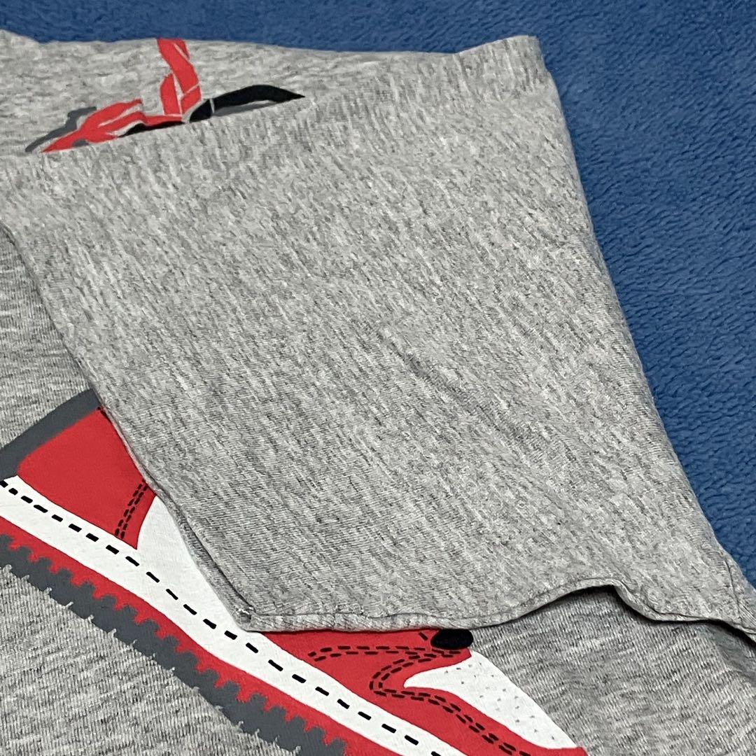 NIKE ナイキ 肩掛け ジョーダン Tシャツ AJ1 グレー Lサイズ