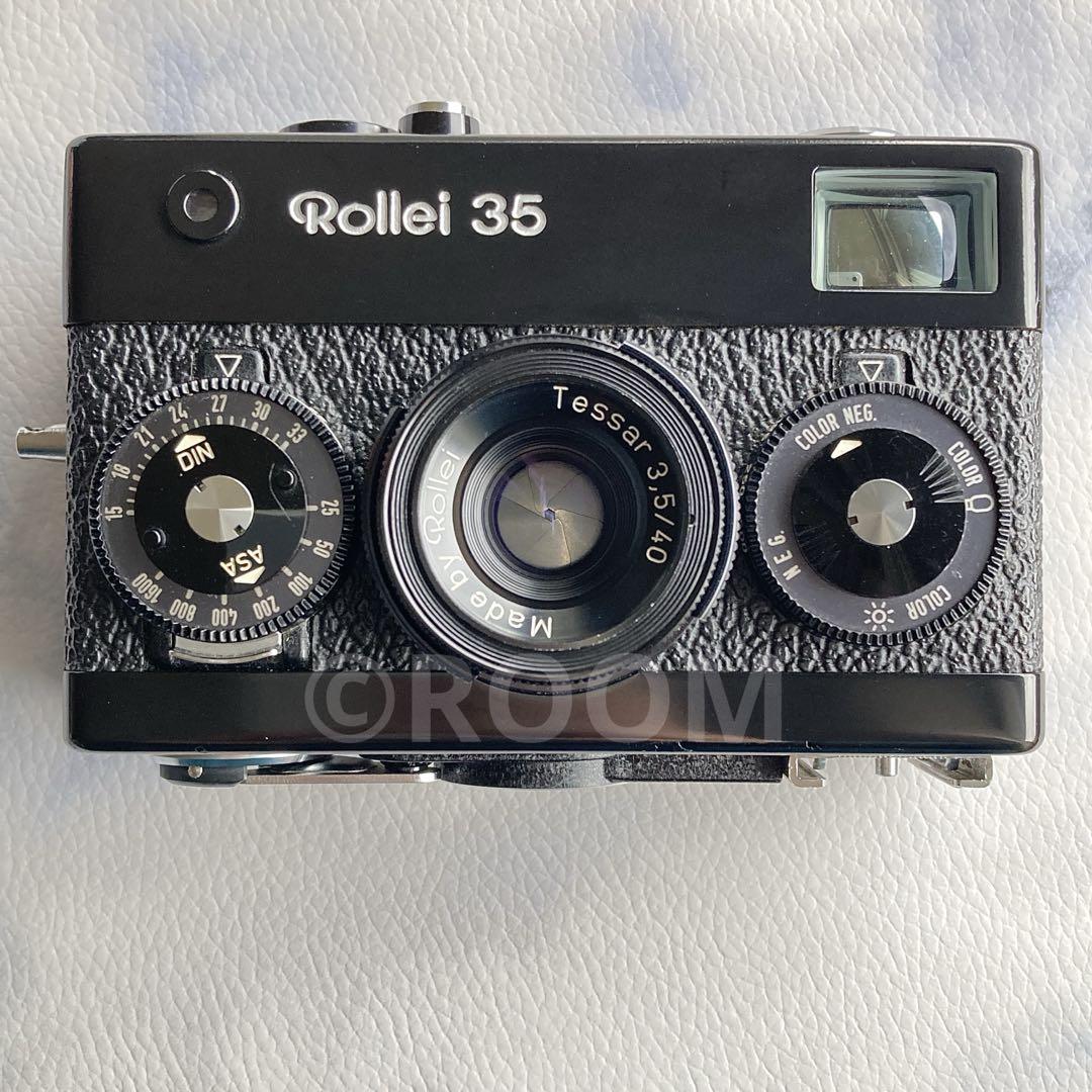 Rollei35 Tessar 40mm シンガポール製 ブラック 動作確認済み Rollei35 Tessar 40mm シンガポール製 ブラック 動作確認済み