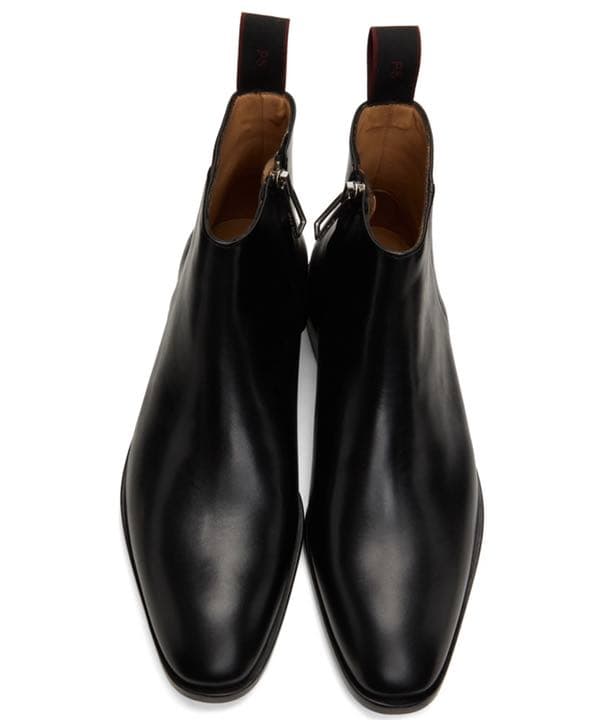 Paul Smith レザージップアップブーツ | csm.cg