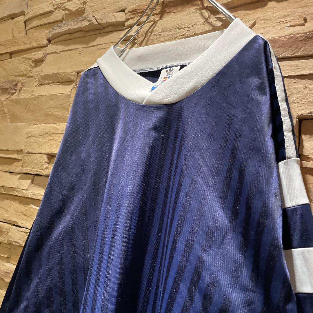【激レア】90s'/常田大希/adidas/長袖ゲームシャツ/人気ネイビー/L
