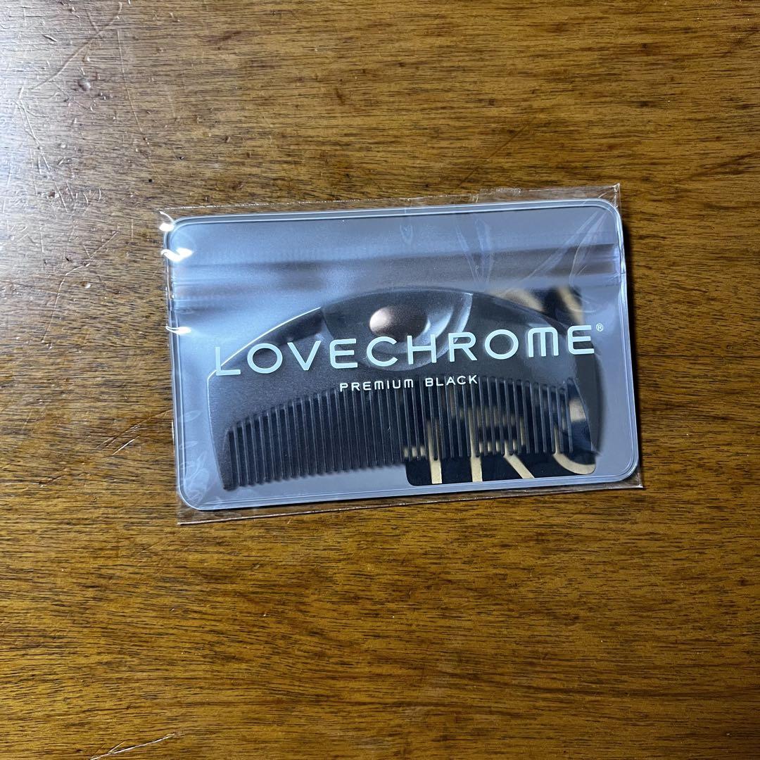 LOVECHROME プレミアムブラック コーム