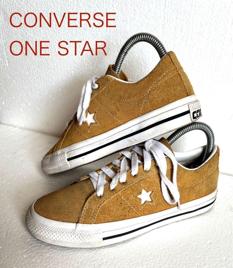 Converse ワンスターPro CONS マスタード スエード 22cm