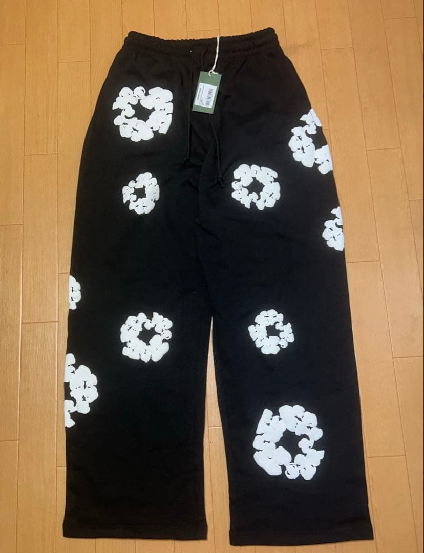 Denim Tears バギーパンツ　ブラック　s