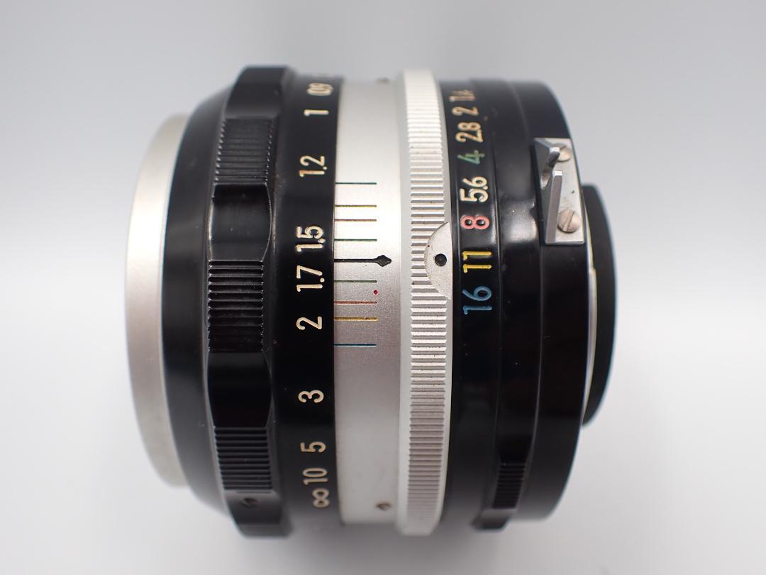 動作OK NikonF フォトミック Nikkor-s F1.4 50mm