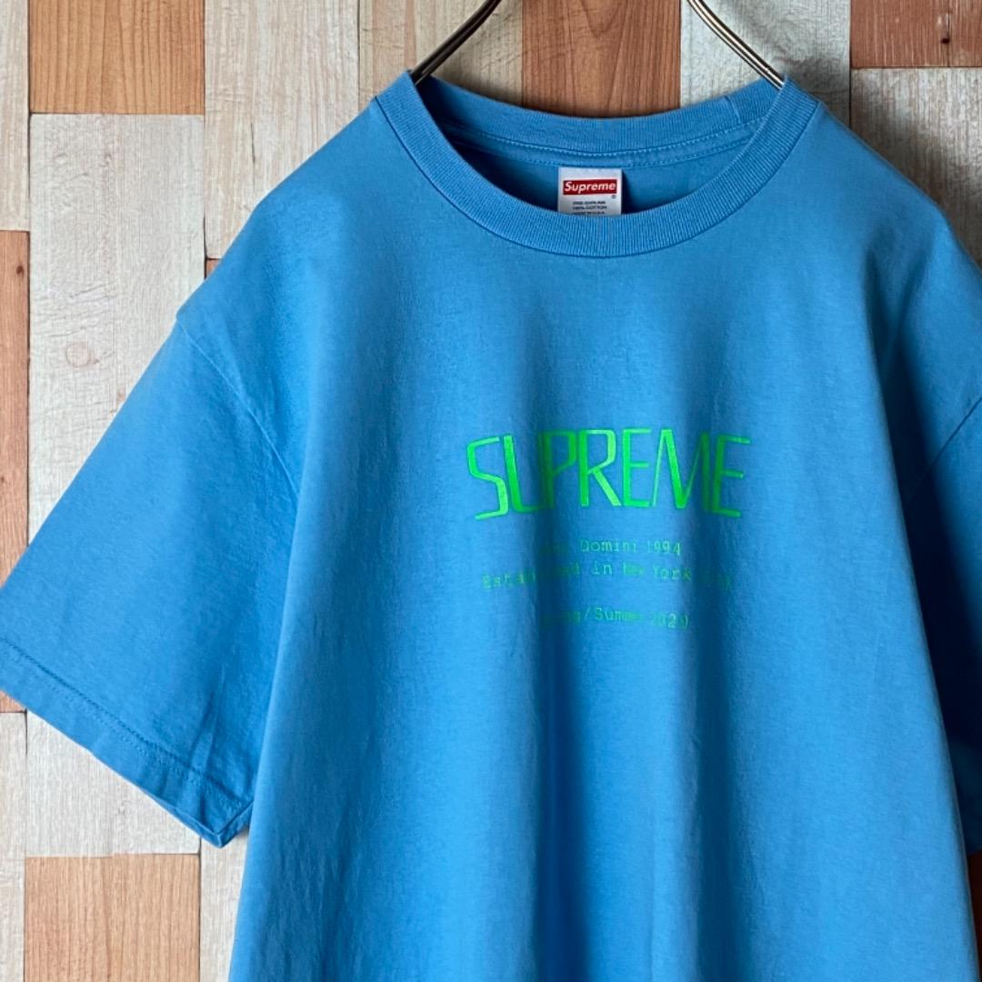 グリーン系,M【代引可】【人気即完】Supreme ビッグロゴ 半袖 Tシャツ ...