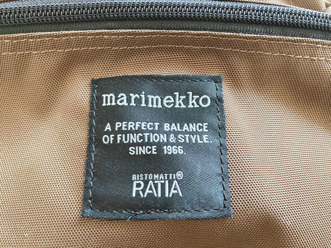 marimekko ブラウン バックパック