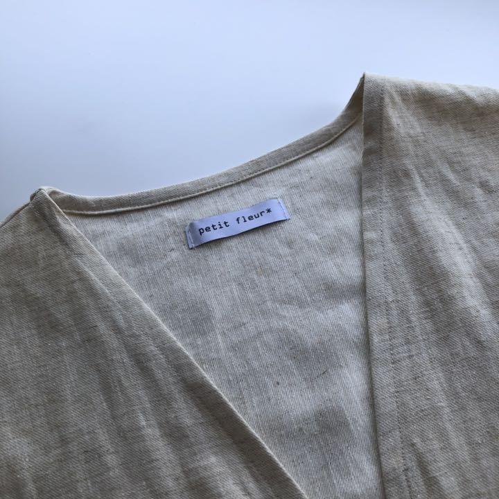 リネンコットン handmade ナチュラル EgBYt-m78086676677 *ロングジレ 得価正規品