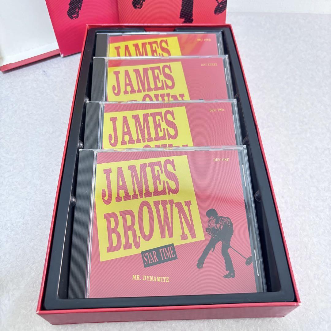 James brown CD 4枚組セット スタータイム Star time